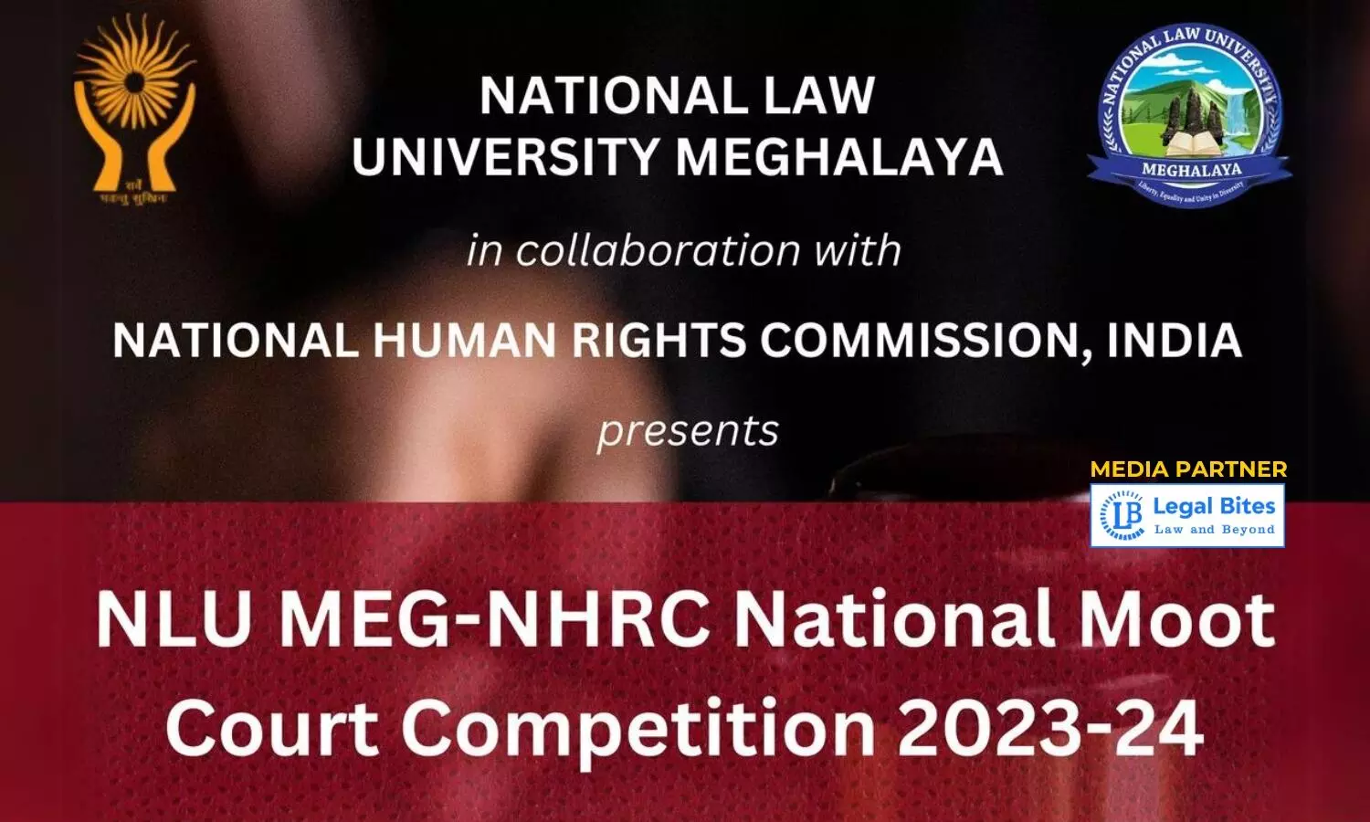 1st National Moot Court Competition | NLU Meghalaya and NHRC [Cash Prizes upto 1.5 lacs]